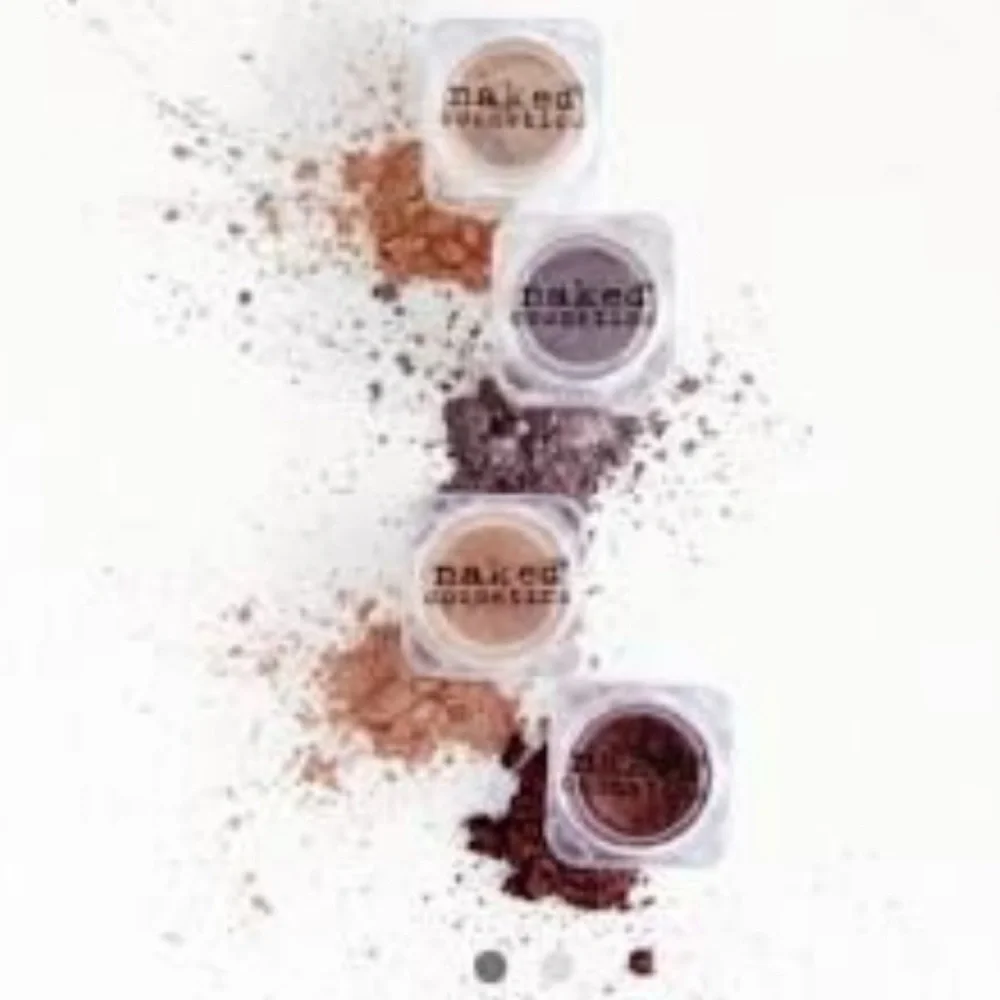 Naked Cosmetics 4 Piece Glitter Pigment Set NWT